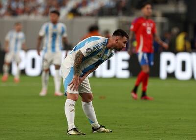 خبر بد مسی برای آرژانتین: احساس درد دارم