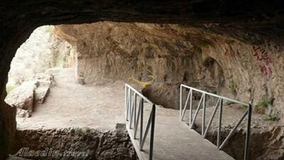 غار کوگان خرم‌آباد، شگفتی انسان در طبیعت+فیلم