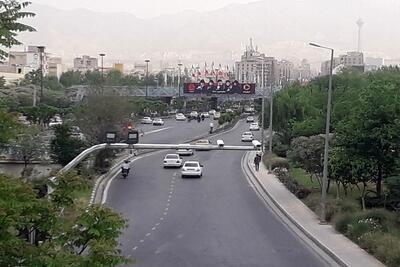 معابر شهر تهران خلوت است
