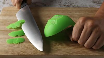 (ویدیو) استاپ موشن درست کردن سالاد از وسایل آشپزخونه !