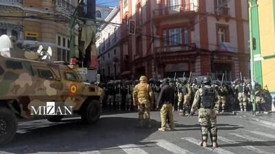 تحرکات کودتای نظامی در بولیوی/ درخواست برای احترام به دموکراسی