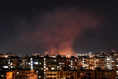 حمله هوایی جنگنده های اسرائیلی به جنوب دمشق + تعداد شهدا و مجروحان