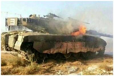شکار تانک‌های اسرائیل در غزه و رفح توسط گردان‌های قسام
