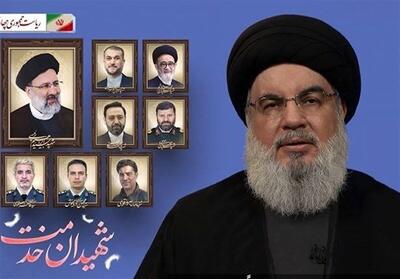 نصرالله: امروز سرنوشت تمام ملت‌ها و مقاومت در منطقه به ایران وابسته است