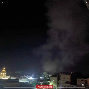 شنیده‌شدن صدای انفجار در آسمان دمشق