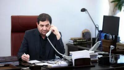 پیگیری تلفنی سرپرست ریاست جمهوری از سیل سوادکوه