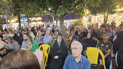 همایش انتخاباتی هواداران «محمد باقر قالیباف» در رشت