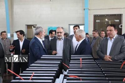 رئیس کل دادگستری استان کرمانشاه از چهار واحد تولیدی شهرک صنعتی بیستون بازدید کرد