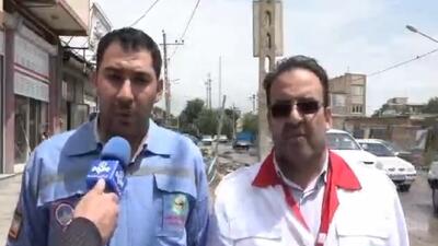 خسارت سیلاب و تگرگ به ۵۰۰ واحد مسکونی و تجاری در شهرستان سراب