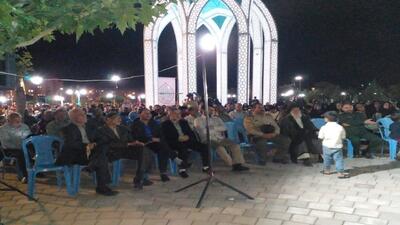 مراسم اربعین شهید آیت الله رئیسی و همراهانش در نیشابور برگزار شد + فیلم و تصاویر