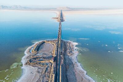 حال خوش دریاچه ارومیه+ عکس | اقتصاد24