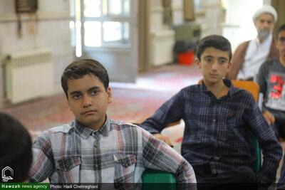 (تصاویر) نوجوانان تازه‌وارد به حوزه علمیه قم