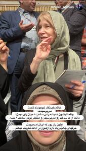 روایتی از حضور خبرنگار آمریکایی در حسینه امام خمینی +عکس