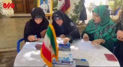 فیلم/ برگزاری انتخابات ریاست جمهوری ایران در تونس