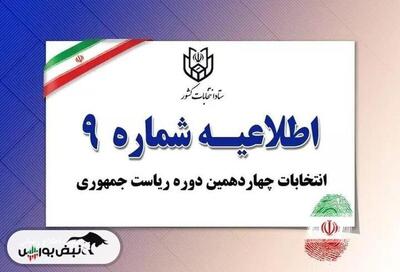 زمان شروع انتخابات ریاست جمهوری