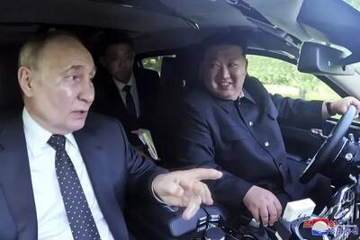وجود قطعات ساخت کره جنوبی در خودروی اهدایی پوتین به رهبر کره شمالی