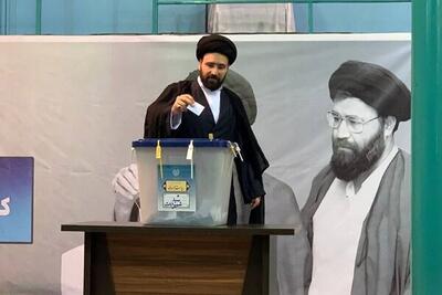 سیدعلی خمینی در انتخابات شرکت کرد