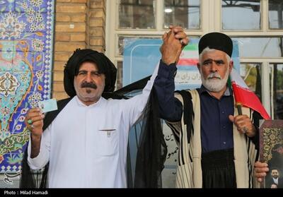حضور دشمن‌شکن مردم خوزستان/ رزمندگان هم رأی دادند + عکس - تسنیم