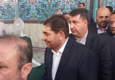 بازدید مخبر از روند انتخابات در مسجد لرزاده و حسینیه ارشاد - تسنیم