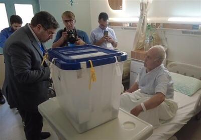 استقرار صندوق‌های رای در بیمارستان‌های یزد - تسنیم
