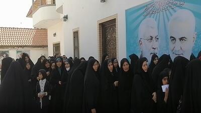 حضور ایرانی‌ها در کنسولگری بصره برای شرکت در انتخابات ریاست جمهوری + فیلم