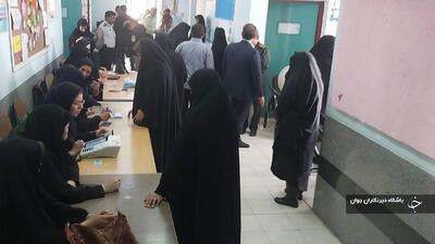 حضور حماسی مردم شهرستان‌های کرمان در انتخابات ریاست جمهوری