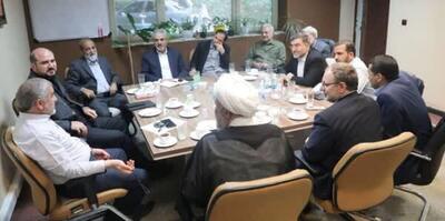 جلسه مشترک رؤسای ستاد‌های جلیلی، قالیباف، قاضی‌زاده و زاکانی