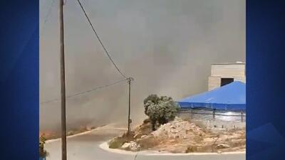 آتش زدن سرزمین فلسطین توسط اسرائیل