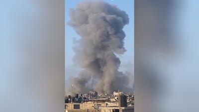 بمباران شجاعیه غزه توسط نظامیان صهیونیست‌ + فیلم