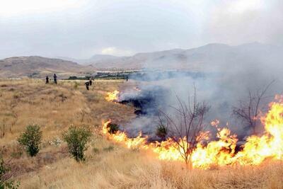 هشدار آتش سوزی در عرصه های منابع طبیعی خراسان جنوبی