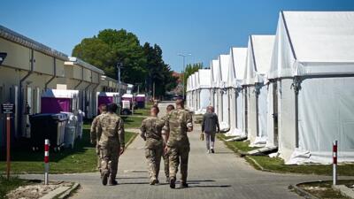 آماده‌باش پایگاه‌های نظامی آمریکا در سراسر اروپا