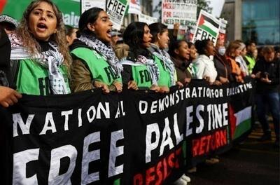 راهپیمایی حمایت از فلسطین در شهرهای جهان - شهروند آنلاین