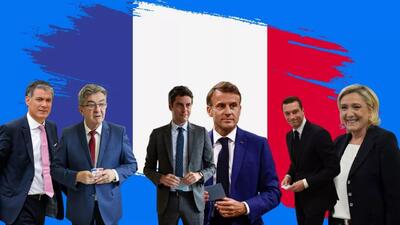 انتخابات پارلمانی فرانسه؛ حزب لوپن مکرون را شکست داد