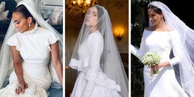 10 زن مشهوری که ساده‌ترین لباس عروس‌های تاریخ را پوشیدند و باز هم مثل یک جواهر درخشیدند - چی بپوشم