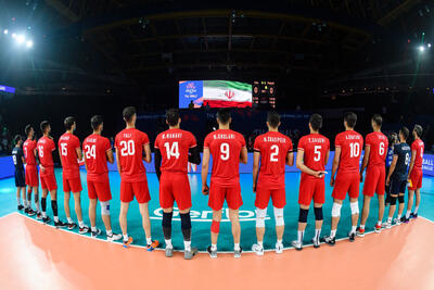 والیبال ایران در رده پانزدهم جهان قرار گرفت