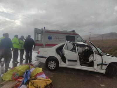 واژگونی مرگبار خودرو در کرمان
