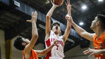بسکتبالیست‌های نوجوان ایران حریفان خود را شناختند