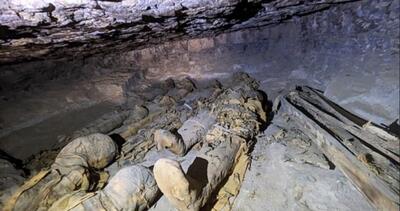 کشف «شهر مخفی مردگان» با ۳۰۰ مقبره باشکوه و گنجینه‌های ۴۵۰۰ ساله / عکس