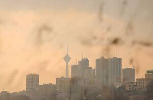 هشدار برای کیفیت هوای تهران