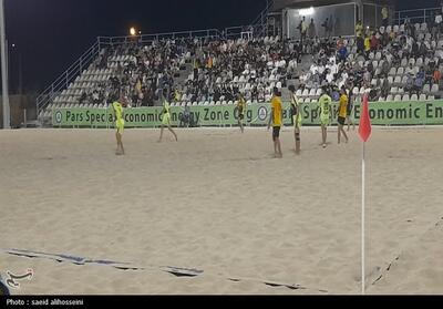 لیگ برتر فوتبال ساحلی|پیروزی پرگل پارس جنوبی بوشهر - تسنیم