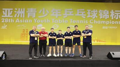 یک قدم تا بازی نهایی و تاریخسازی نوجوانان تنیس روی میز در آسیا/ مدال برنز قطعی شد