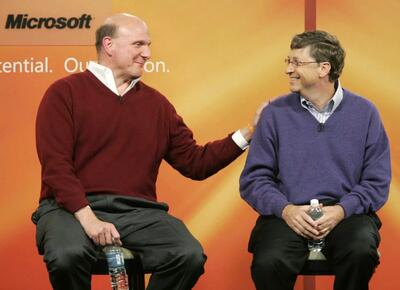 «استیو بالمر»، مدیرعامل سابق مایکروسافت، برای اولین‌ بار از «بیل گیتس» ثروتمندتر شد