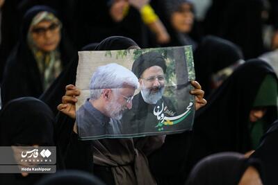 (تصاویر) قاضی‌زاده هاشمی در اجتماع طرفداران جلیلی