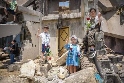 بازدید خانواده ایثارگران غزه از سرزمین مقاومت