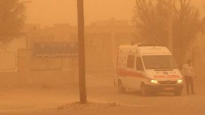 راهی شدن ۶۲۰ نفر به بیمارستان در اثر طوفان در سیستان