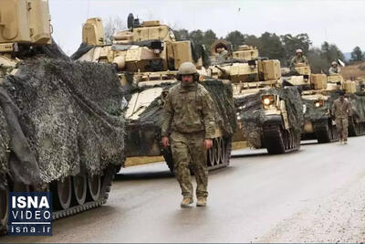 ویدیو/ پایگاه‌های نظامی آمریکا در اروپا به حالت آماده‌باش درآمدند