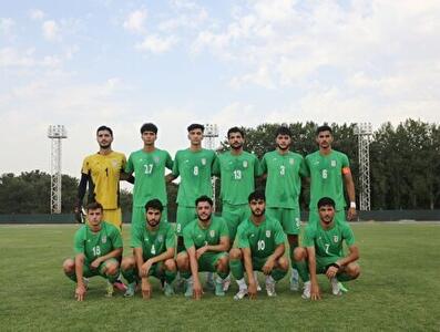 اعلام زمان بازی‌های تیم ملی جوانان ایران در مرحله گروهی کافا