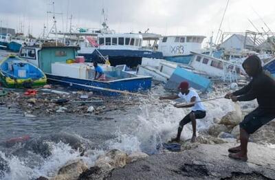 طوفان «بریل» جزایر کارائیب را درنوردید