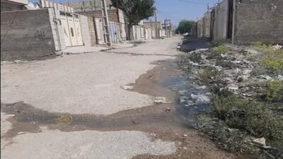 نگاهی به وضعیت نامناسب معابر محله پشته جزایری خرم آباد در قالب تصاویر