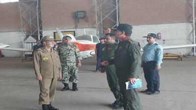 بازدید فرمانده کل ارتش از پایگاه هوایی آموزش خلبانی شهید اکبری نهاجا